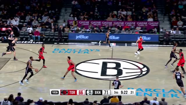 【2021年12月15日 猛龙vs篮网集锦】格里芬外线三分一杆进洞 一个月没进三分竟然连进俩