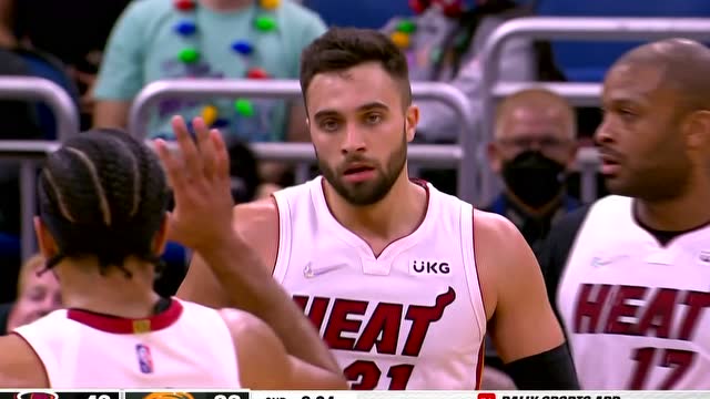 【2021年12月18日】热火vs魔术第2节中文解说回放