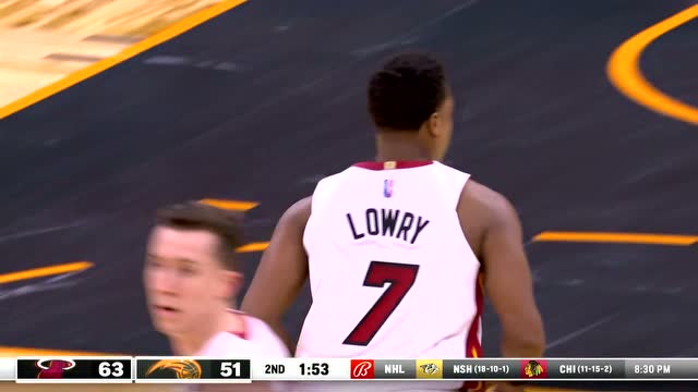 【2021年12月18日 热火vs魔术集锦】淡定出手毫无压力 洛瑞超远三分稳稳命中