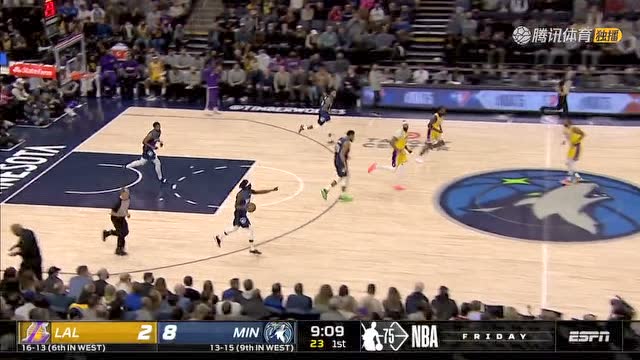 【2021年12月18日 湖人vs森林狼集锦】威少连线浓眉双手暴扣 唐斯妙传拉塞尔还以颜色