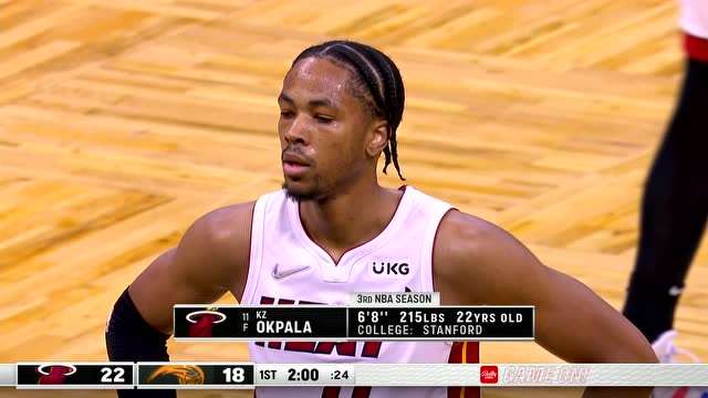 【2021年12月18日】热火vs魔术第1节中文解说回放