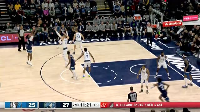 【2021年12月20日 独行侠vs森林狼集锦】精确制导百步穿杨 里德弧顶三分正中靶心