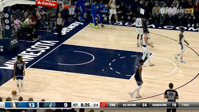 【2021年12月20日 独行侠vs森林狼集锦】打的就是你立足未稳 哈达威反击上篮打停森林狼