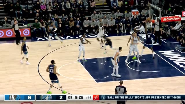 【2021年12月20日 独行侠vs森林狼集锦】脑后长眼！贝弗利助攻范德比尔特双手炸筐