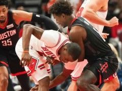 火箭15分惨负！3项数据遭完爆，伍德23+11难救主，戈登该离开了