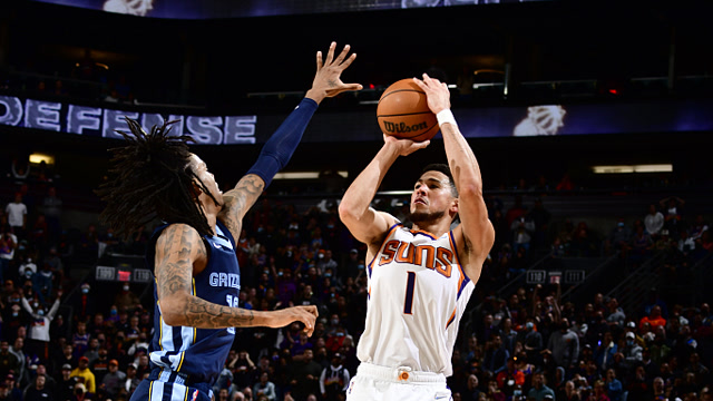 【2021年12月28日 灰熊vs太阳集锦】布克vs灰熊集锦 空砍30分致命准绝杀三分难救主