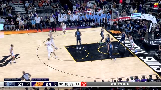 【2021年12月28日 灰熊vs太阳集锦】奥拉朱基再次上线 麦基秀脚步之后再展现柔和手感