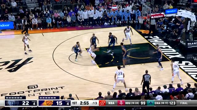 【2021年12月28日 灰熊vs太阳集锦】有一步没跟上他就会惩罚你 布克接球就投稳稳命中美如画