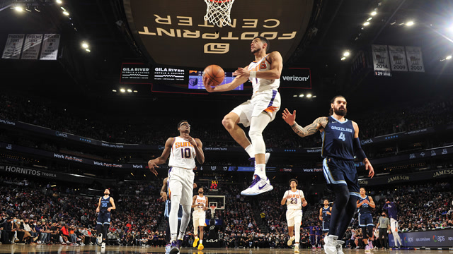 【2021年12月28日 灰熊vs太阳集锦】灰熊114-113太阳 布克莫兰特上演绝杀+反绝杀精彩绝伦