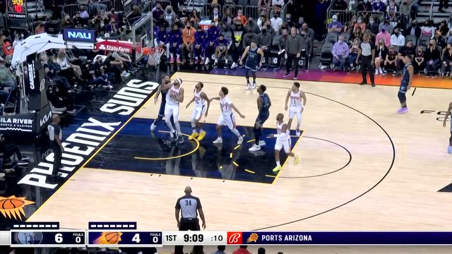 【2021年12月28日 灰熊vs太阳集锦】杰克逊抛投取分 布克翻身跳投完成回应