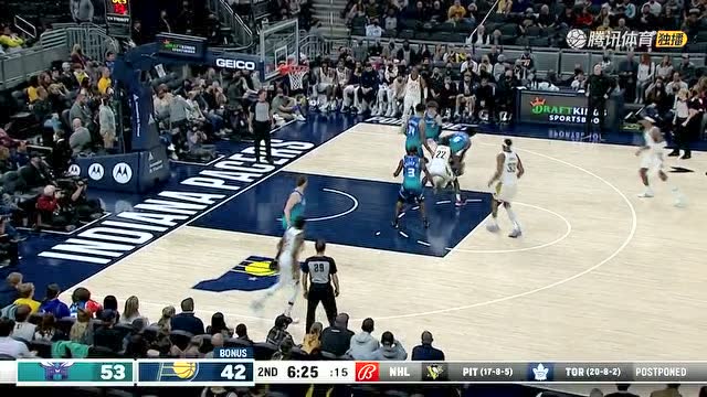 【2021年12月30日 黄蜂vs步行者集锦】罗齐尔强行跳投得手 三球随性一扔连线理查兹