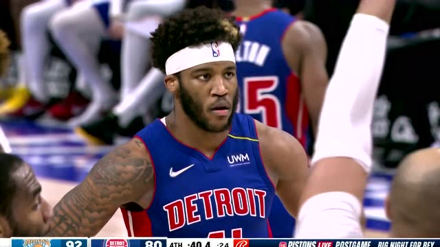 【2021年12月30日】尼克斯vs活塞 第四节中文解说回放