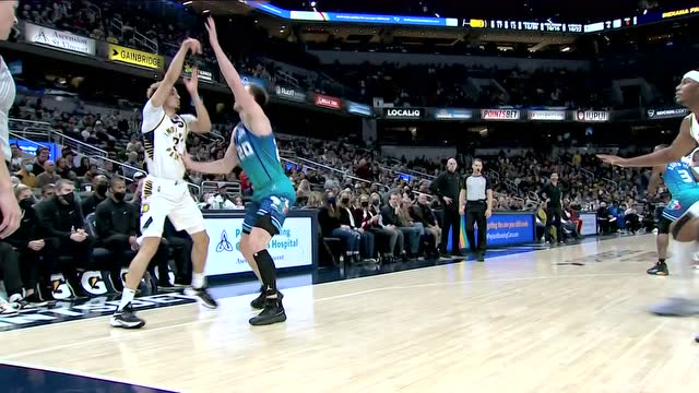 【2021年12月30日 黄蜂vs步行者集锦】特纳后仰秀操作 勒韦尔一往无前强势上篮