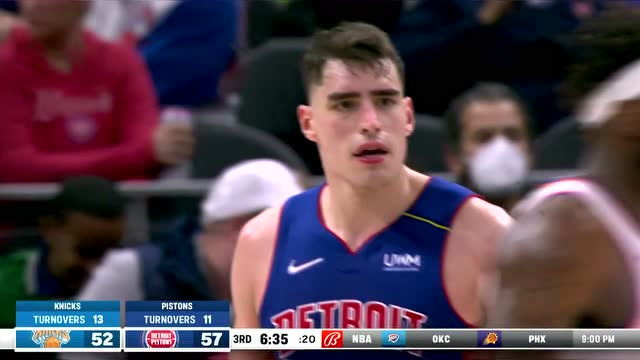 【2021年12月30日】尼克斯vs活塞 第三节中文解说回放