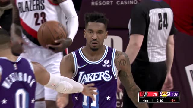 【2022年01月01日】开拓者vs湖人中文解说全场回放