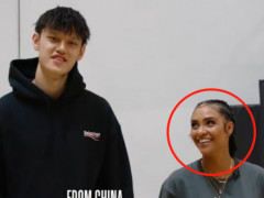 NBA女记者采访曾凡博！阿杜绯闻前任 身材不输詹娜