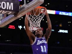 【NBA常规赛】老鹰vs湖人图片集