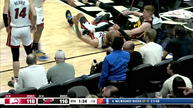 【2022年01月15日】NBA常规赛：老鹰vs热火第4节中文解说回放