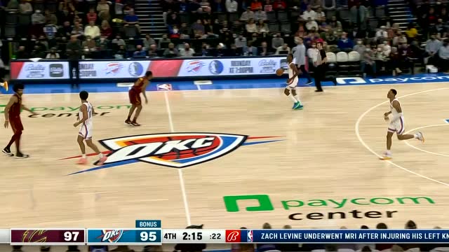 【2022年01月16日 骑士vs雷霆集锦】关键时刻还得看他！加兰风骚脚步加速突破抬手上篮稳稳命中