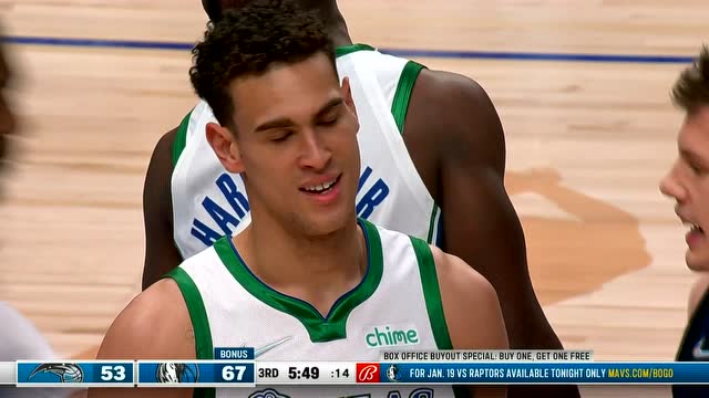 【2022年01月16日】魔术vs独行侠第3节中文解说回放