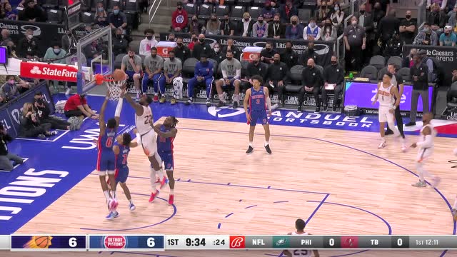 【2022年01月17日 太阳vs活塞集锦】太阳vs活塞精华回放 太阳大胜活塞迎3连胜