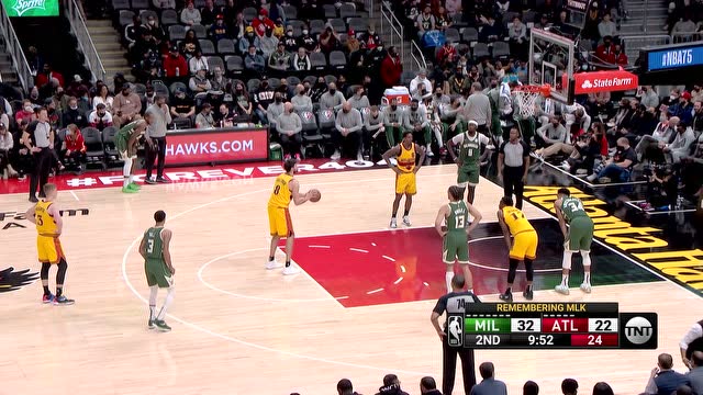 【2022年01月18日】雄鹿vs老鹰第2节中文解说回放