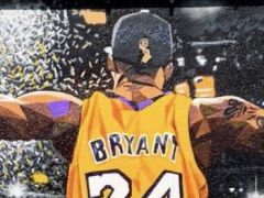 洛杉矶街角里的科比