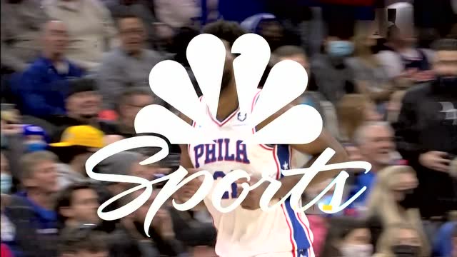 【2022年01月20日 魔术vs76人集锦】这是什么神级操作？恩比德背后运球失衡倒地打进2+1