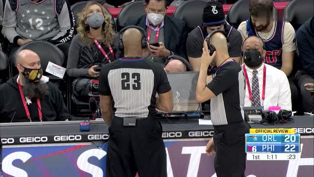 【2022年01月20日】魔术vs费城第1节英文原声回放