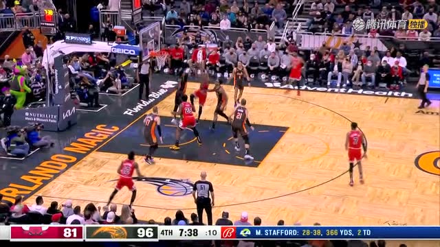 【2022年01月24日 公牛vs魔术集锦】你永远可以相信德罗赞 阿赞连续命中4记中投