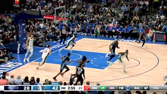 【2022年01月24日 灰熊vs独行侠集锦】我就站在你面前你看我几分像从前！莫兰特风骚花式运球惨遭波神大帽