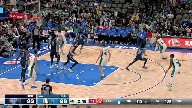 【2022年01月24日】灰熊vs独行侠第4节中文解说回放