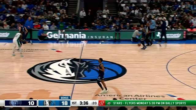 【2022年01月24日 灰熊vs独行侠集锦】这节奏变化属实拿捏了！东契奇金鸡独立中投命中