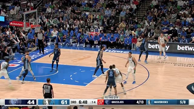 【2022年01月24日】灰熊vs独行侠第3节中文解说回放