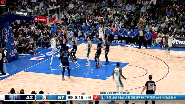 【2022年01月24日 灰熊vs独行侠集锦】双子星连线！东契奇助飞波神空接暴扣