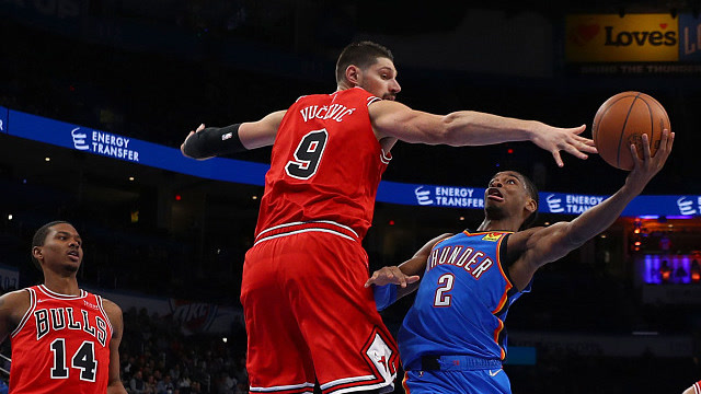 【2022年01月25日 公牛vs雷霆集锦】公牛111-110雷霆 亚历山大31+10武切维奇26+15率队险胜