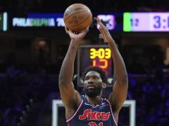 超越张大帅！恩比德连续4场至少砍下38分2篮板