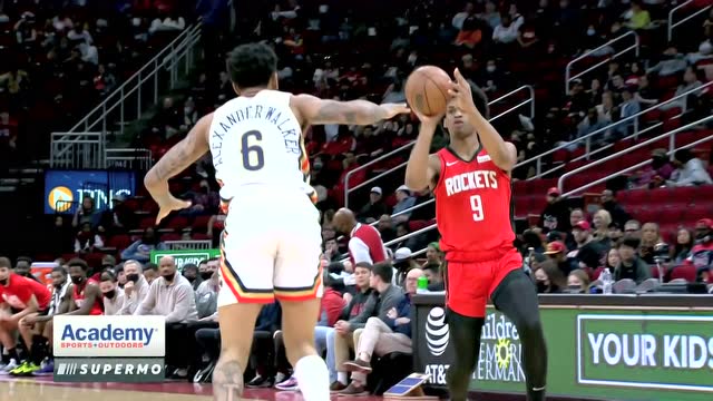 【2022年02月07日 鹈鹕vs火箭集锦】平筐炸扣！杰伦格林空接暴扣技惊四座