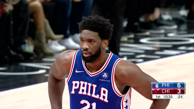 【2022年02月07日 鹈鹕vs火箭集锦】重心不稳还能稳稳命中！恩比德原地骑马射箭打进2+1