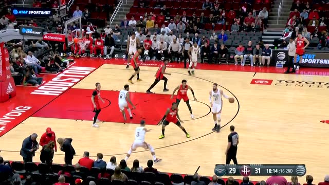 【2022年02月07日 鹈鹕vs火箭集锦】哈特直杀篮下 转身上篮还有加罚