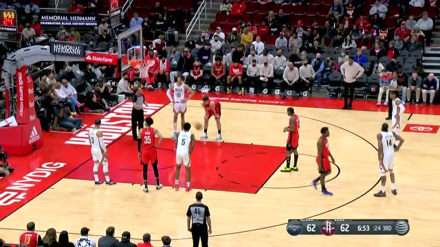 【2022年02月07日】鹈鹕vs火箭第3节中文解说回放