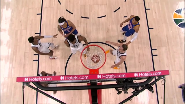 【2022年02月10日 勇士vs爵士集锦】勇士vs爵士五佳球 阿祖布伊克空接暴扣库里压哨抛投