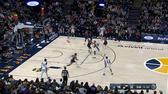 【2022年02月12日 魔术vs爵士集锦】不讲理的三分说来就来 罗斯一串连珠炮轰炸篮筐弹无虚发