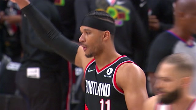 【2022年02月13日 尼克斯vs开拓者集锦】尼克斯103-112开拓者 兰德尔空砍28分西蒙斯30+8率队上演23分大逆转