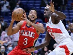 鹈鹕30分大胜猛龙！麦科勒姆两战59分 冲击季后赛