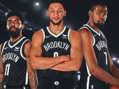 准备就绪！西蒙斯现场观战篮网vs国王的比赛