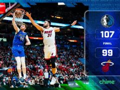 NBA常规赛独行侠vs热火全场录像回放集锦(2022年2月16日）