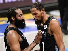 美媒揭杜登矛盾：杜兰特对于哈登的伤势严重程度有怀疑