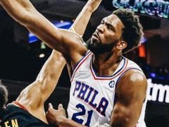 恩比德职业生涯总助攻数达到一千！