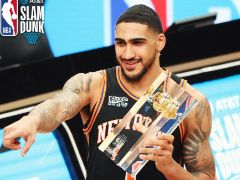 全明星扣篮大赛：托平92分夺冠 尼克斯球员5次夺扣篮王